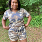 Camo Short Set