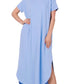 Spring Blue Maxi Dress