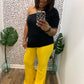 Mustard Bell Bottoms