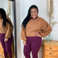 Balloon Sleeve Sweatshirt