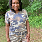 Camo Short Set