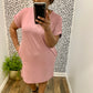 Rose V-Neck Dress