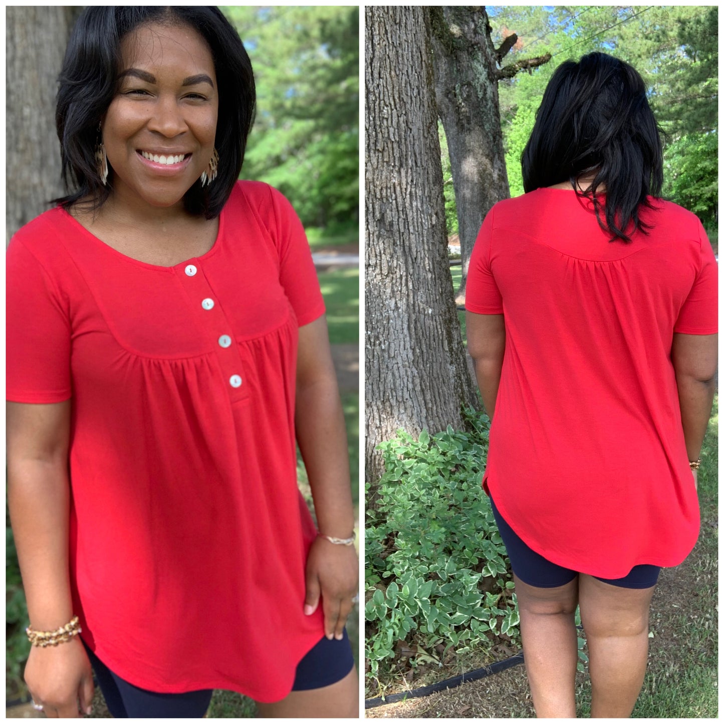 Dolphin Hem Top
