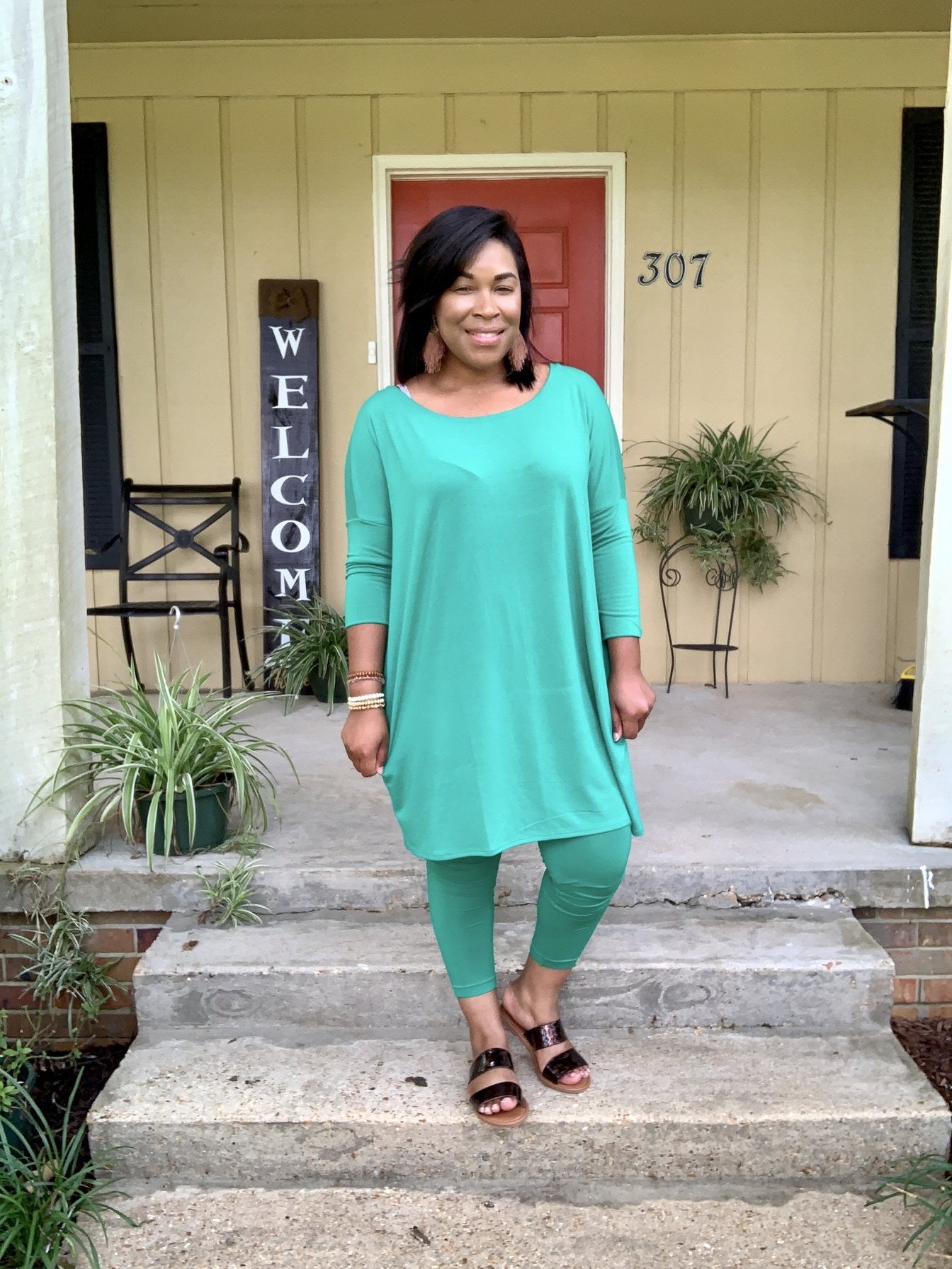 Kelly Green Piko (Top Only)