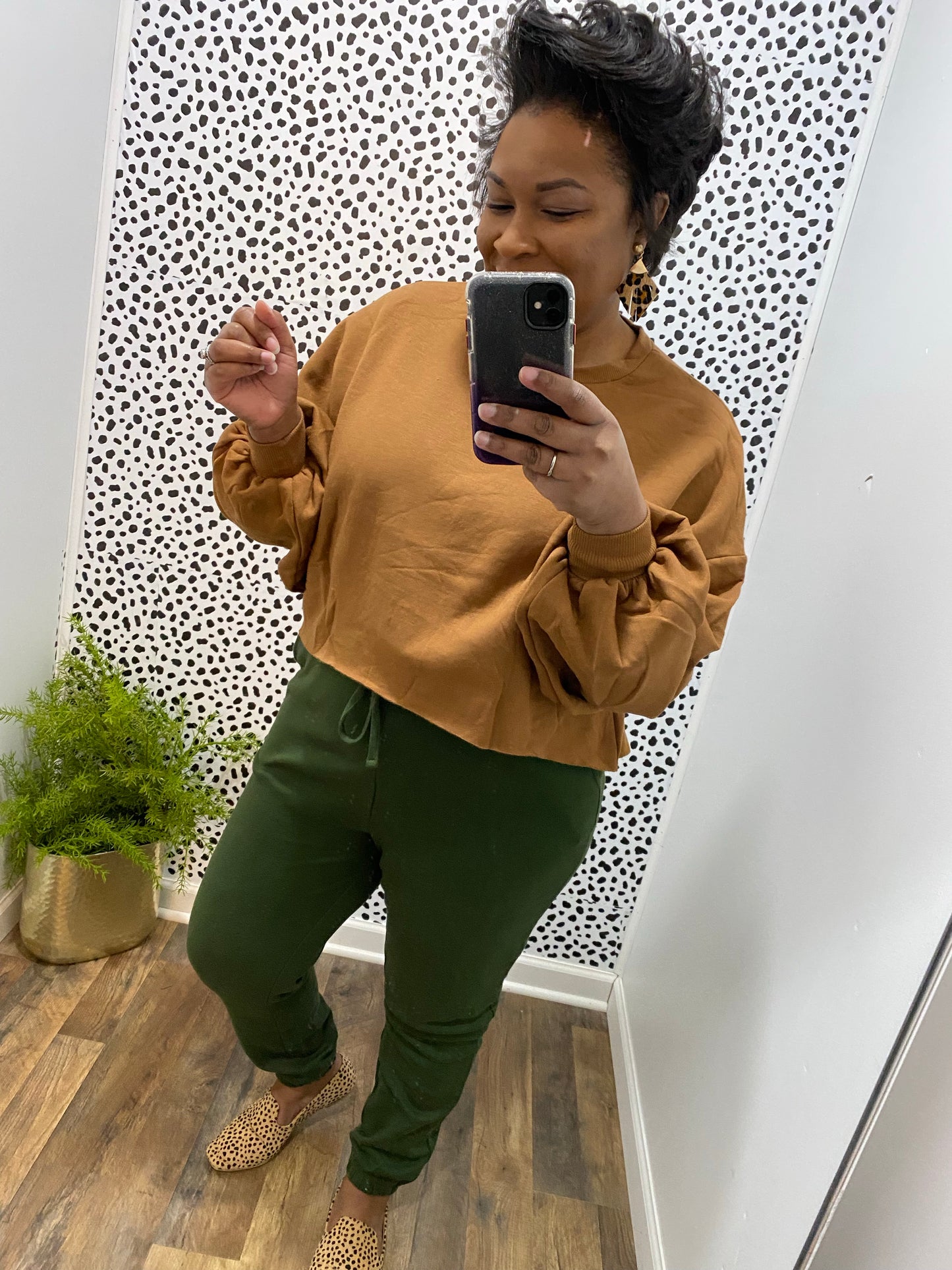 Army Green Joggers