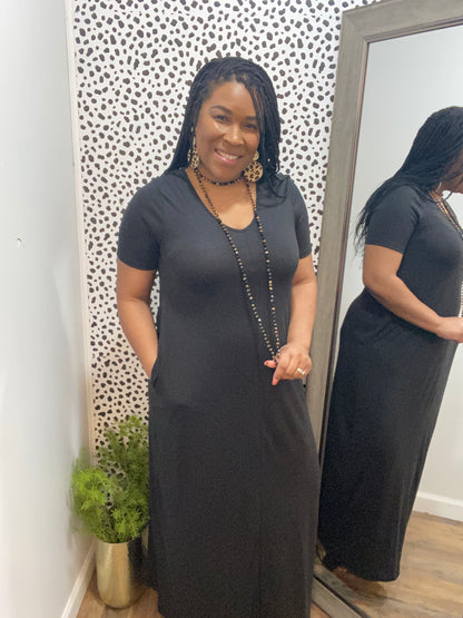 Black Maxi Dress