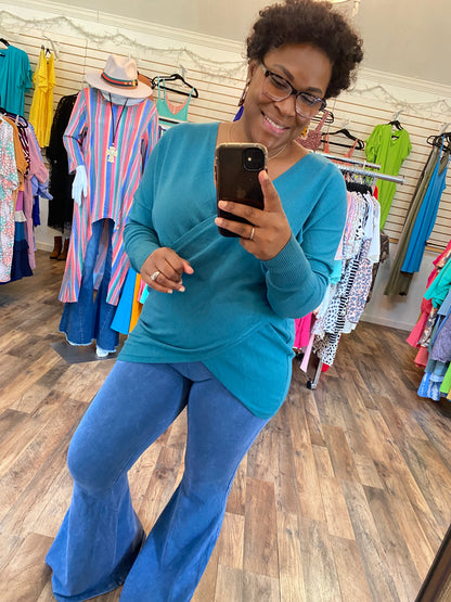 Crossover Cutie Sweater