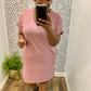 Rose V-Neck Dress