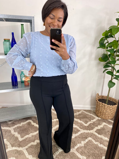 Swiss Dot Blouse
