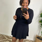 Black Henley Dress