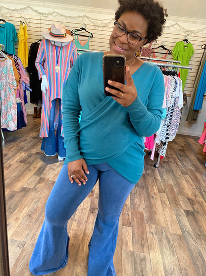 Crossover Cutie Sweater