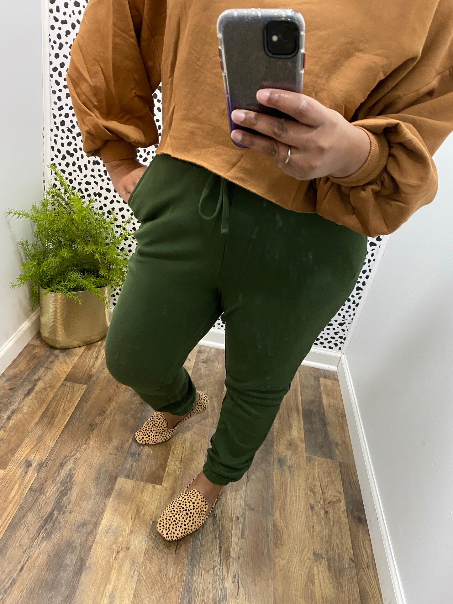 Army Green Joggers