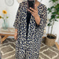 Sheer Leopard Kimono