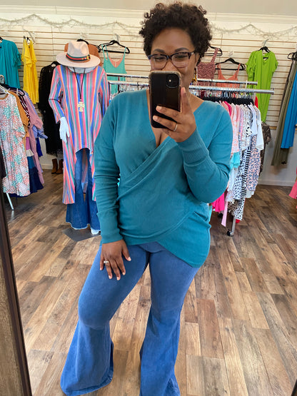 Crossover Cutie Sweater