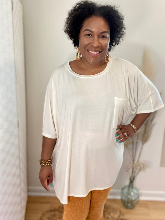 Ivory Boyfriend Top