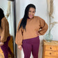 Balloon Sleeve Sweatshirt
