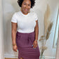 Eggplant Skirt