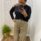 Reverse Wide Leg Pants (Misses)