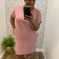 Rose V-Neck Dress