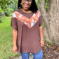 Cow Print Top
