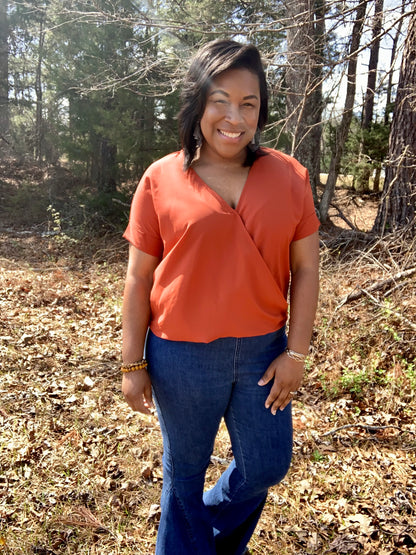 Layered Drape Top