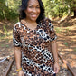 Leopard Hem Top