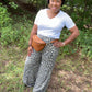 Reverse Wide Leg Pants (Misses)