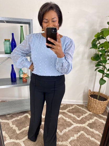 Swiss Dot Blouse