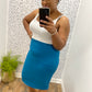 Teal Pencil Skirt