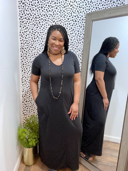 Black Maxi Dress