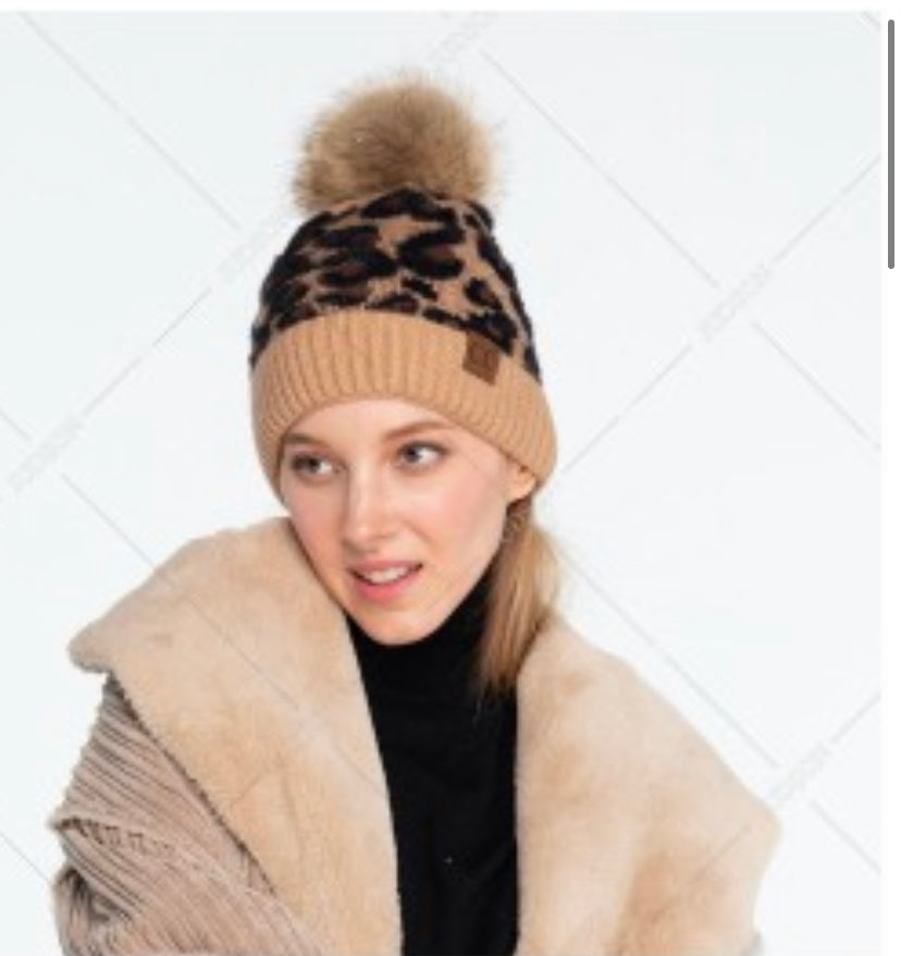 CC Brand Leopard Hat
