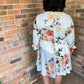 Ivory Floral Dress