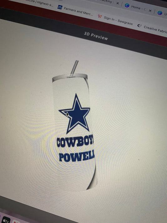 Cowboys Tumbler