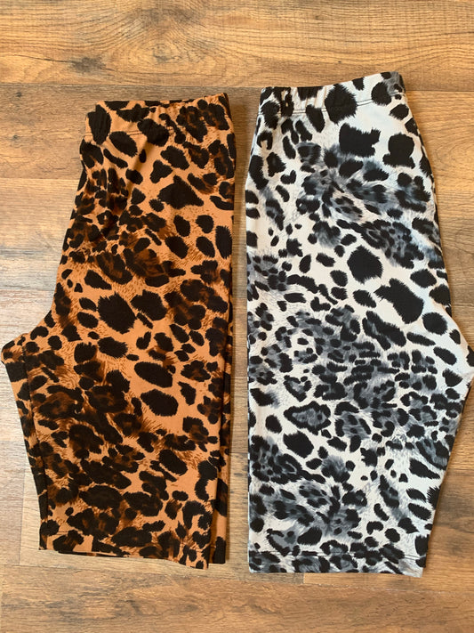 Leopard Biker Shorts