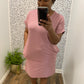 Rose V-Neck Dress