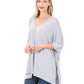 Gray Poncho