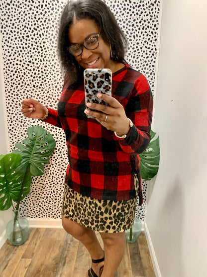 Buffalo Plaid Tunic
