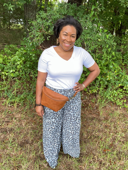 Reverse Wide Leg Pants (Misses)