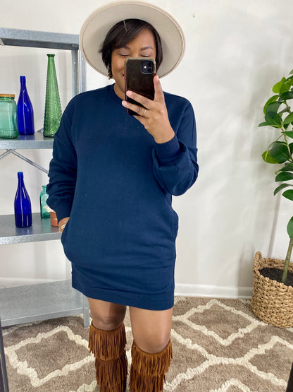 Oversized Sweatshirt (Blue)