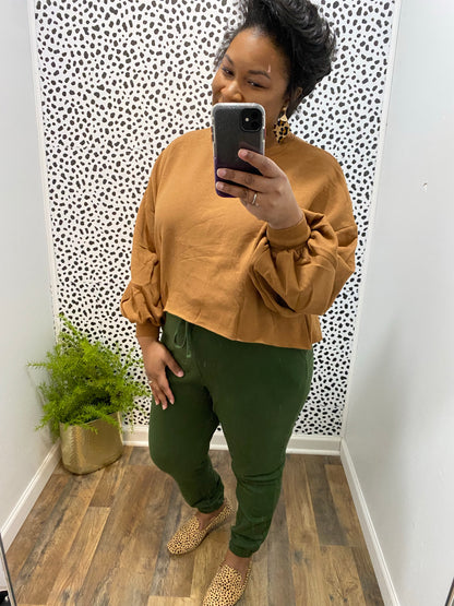 Army Green Joggers