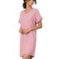 Rose V-Neck Dress