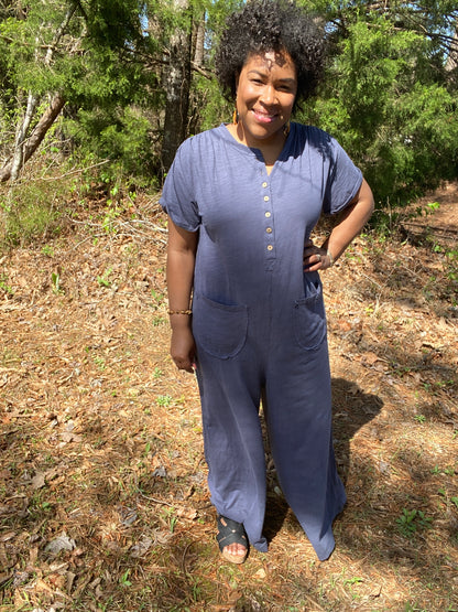 Midnight Knit Jumpsuit