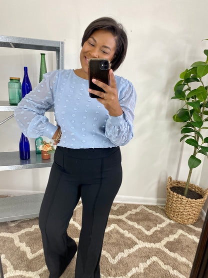 Swiss Dot Blouse