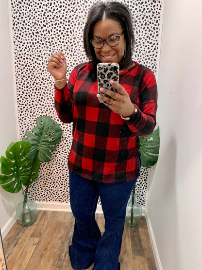 Buffalo Plaid Tunic