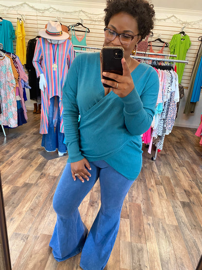 Crossover Cutie Sweater