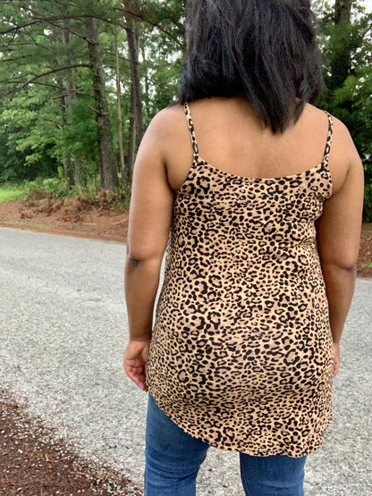 Leopard Cami