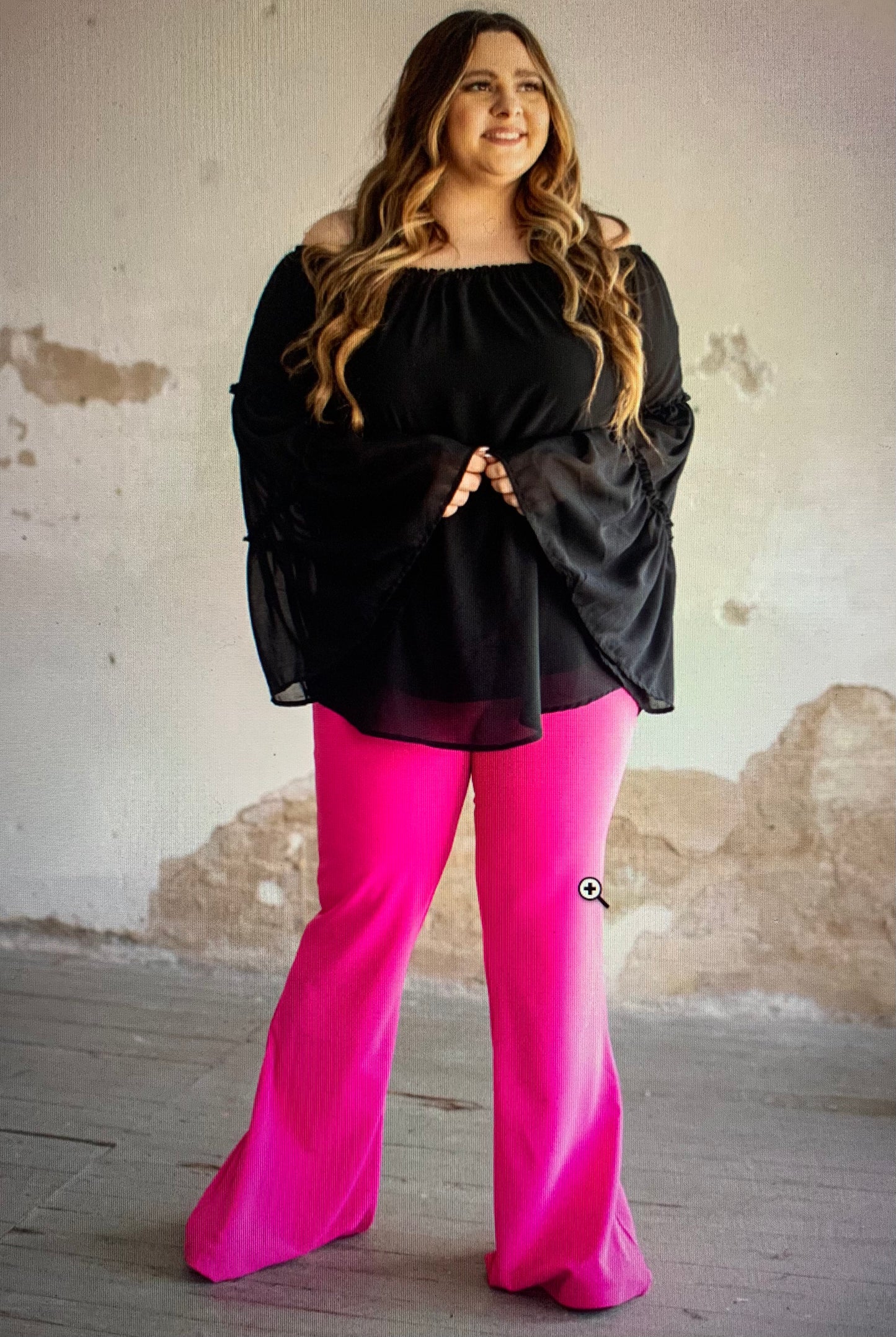 Pink Bell Bottoms