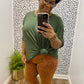 Golden Mineral Wash Leggings