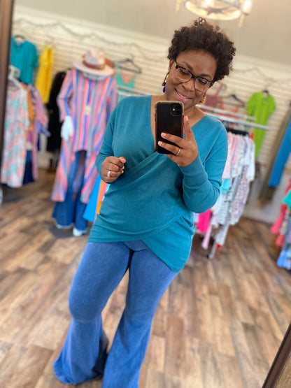 Crossover Cutie Sweater