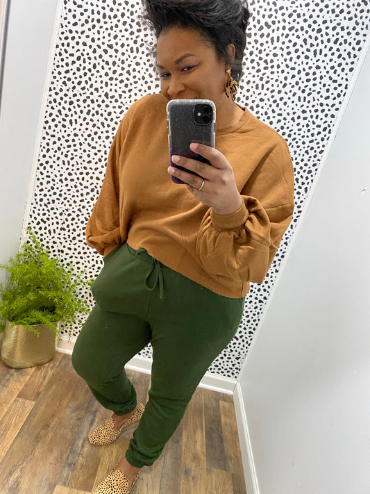 Army Green Joggers